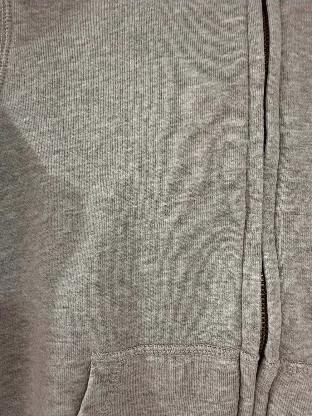 Ralph Lauren Kids Heather Gray Zip Hooded Sweatshirt
